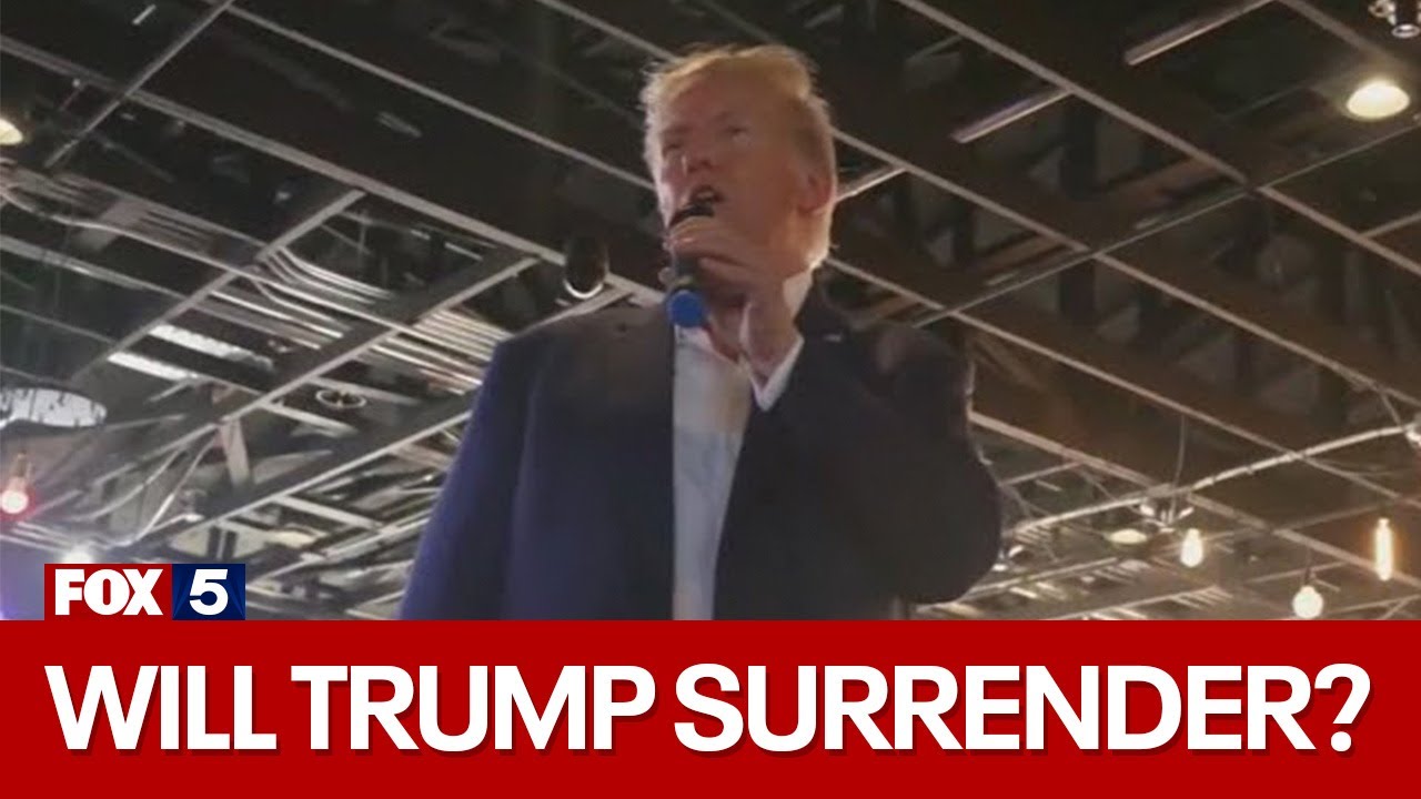 Trump reveals when he'll surrender at Georgia's Fulton County Jail