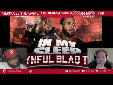 Merk has blessed us again! Synful Blaq Reacts - Merkules x The Game - In my Sleep