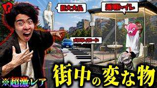 【激レア】見たら奇跡…街中にある『変な珍しいモノ5個』に実際行ったら面白すぎたww