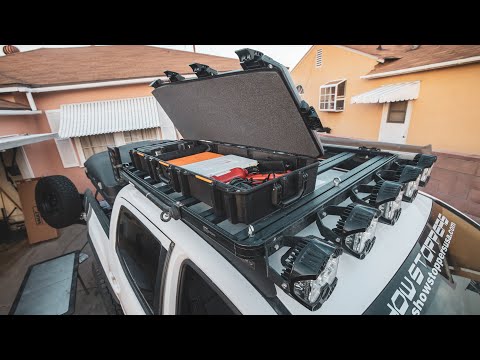 Recovery Gear & Gadget Storage Solution | Pelican V730 | Toyota Tacoma Overland Build