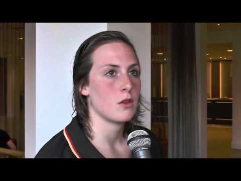 Britt Vanhamel after Belgium U19 - Ukraine U19 on 05.04.2014