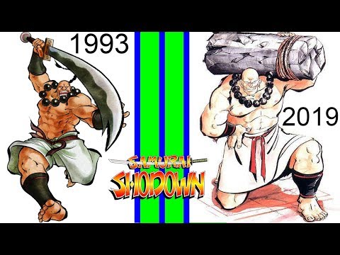 Evolution of  WAN FU (Samurai Shodown)