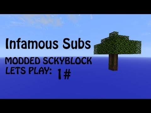 Modded SkyBlock: 1 tree and 1 Dirt ?