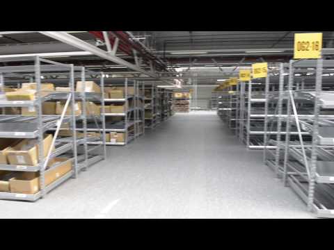 Saar-lagertechnik : Koli-durchlaufregal