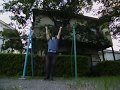 Reverse grip 40 Muscle ups+Chin up hold 成嶋武の逆手マッスルアップ40回+懸垂ホールド