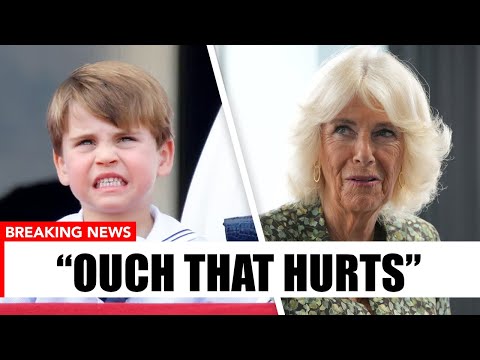 Prince Louis screaming after Queen Camilla's Reaction!