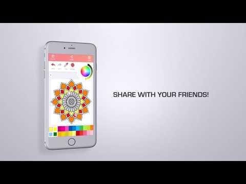 2022 Mandala Coloring Video