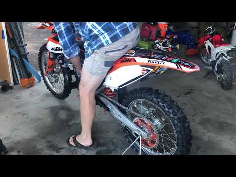 Ktm 250sx with Fmf power core 2.1 Exhaust