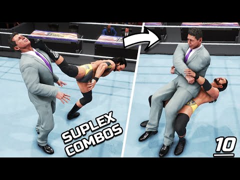 10 Best Suplex Combos in WWE 2K20