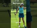 Buck hunter w/ a golf club - woman hits buck off opening drive #golf #golfer #buckhunter #hunting