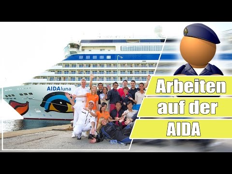 Arbeiten auf einem Kreuzfahrtschiff - #KriegerAIDA AIDA Krieger