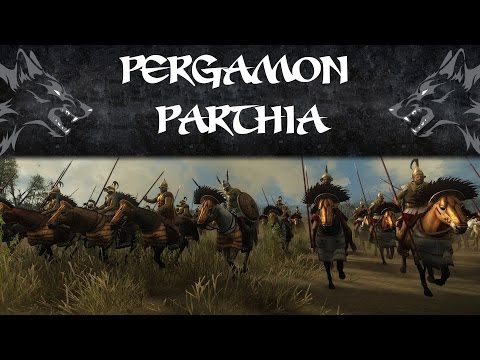 A Controversial Choice | Pergamon vs Parthia | Total War Rome 2 Online Battle