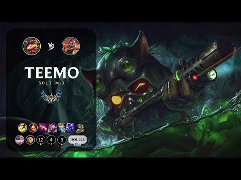 Teemo Mid vs Qiyana - NA Challenger Patch 13.11