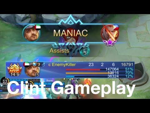 Amazing Epic Comeback 50% Damage 😱 Clint Hyper Carry Gameplay  Must Watch