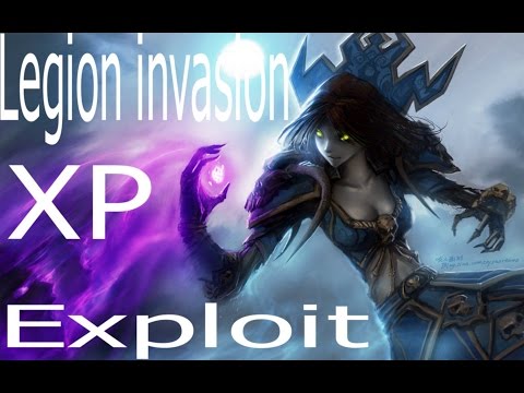 Legion Pre-Patch Invasion XP Exploit Guide 7.0.3