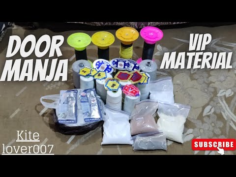 DOOR MANJA VIP MATERIAL ! Full Details In This Video || Making Process Coming Soon
