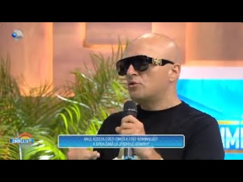Morning with Us (04.07.2022) - Costi Ionita, nominated for the second time at the Grammy Awards!