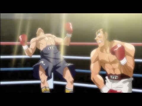 IPPO KNOCKS OUT HAMMER NAO (Eng Sub) - Hajime no Ippo New Challenger Ep. 12