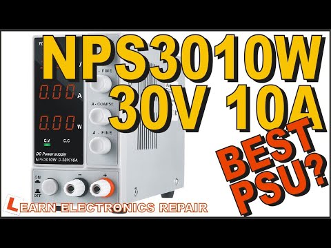 Cheap 0-30V 0-10A Lab Bench PSU Power Supply Review NPS3010W - How good Is It?