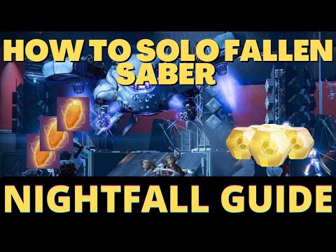How to Solo Legendary Nightfall Fallen S.A.B.E.R Destiny 2