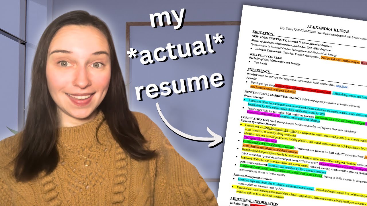 How to make a great Product Manager resume *in 2024*