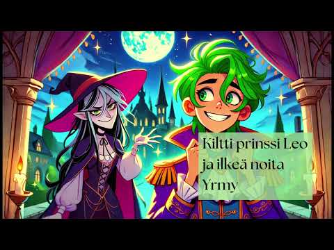 Satuja lapsille: Kiltti prinssi Leo ja ilkeä noita Yrmy. Ei mainoksia keskellä satua