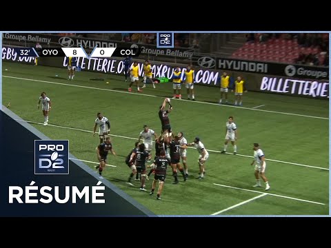 PRO D2 Saison 2024-2025 J06 - Résumé Oyonnax Rugby – Colomiers Rugby
