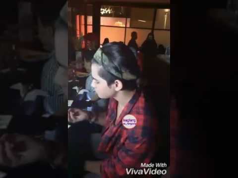 aliando dinner bareng fans