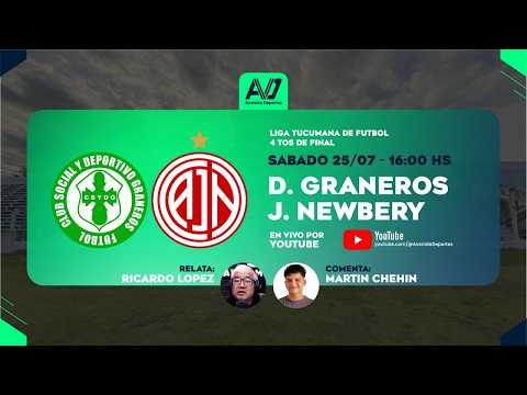 EN VIVO 🔴 JORGE NEWBERY vs DEPORTIVO GRANEROS | 4tos de Final - Liga Tucumana de Fútbol 2026