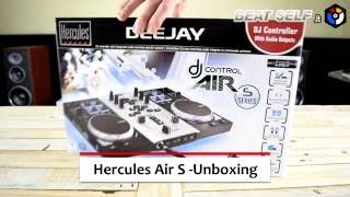 Video thumbnail for HERCULES DJControl Air S  Unboxing by Beat Self Strumenti Musicali