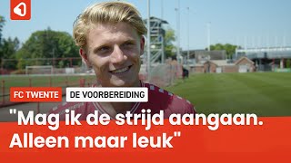 Sem Steijn ziet verwachte concurrentiestrijd voor tienpositie bij FC Twente met goede zin tegemoet