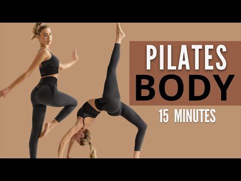 15 MIN. PILATES BODY / FEEL STRONG & BALANCED / full body workout at home