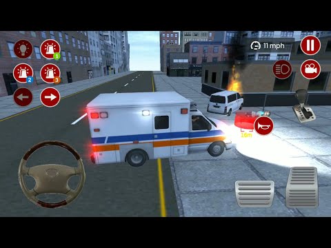American Ambulance Emergency Simulator 2020 | Android Gameplay #1