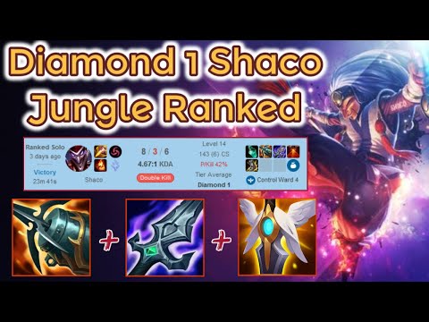 Shaco Jungle Diamond 1 Ranked - Shaco to Master [League of Legends] Full Gameplay - Infernal Shaco