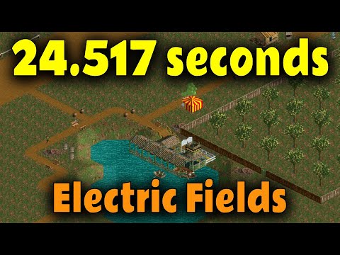 Beating Electric Fields in 24.517 seconds - OpenRCT2 speedrun