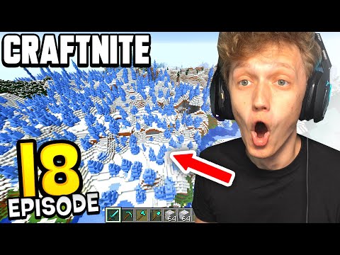 Craftnite: Episode 18 - I FOUND THE RAREST BIOME IN MINECRAFT... (ultra rare)