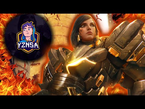 Rank 1 Reinhardt takes on raidboss of overwatch ranked