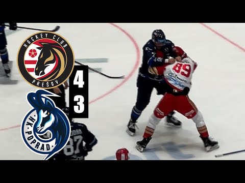 HC Presov vs HK Poprad 4:3 September 12th 2025