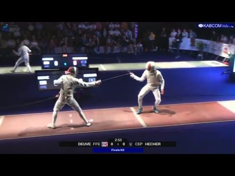 FRANCE FLEURET N3 2016 FMI Final Hecher CEP vs Deuve FFE
