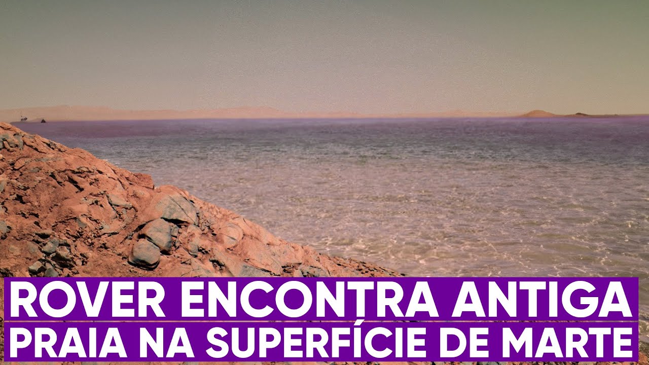 NASA revela praia antiga na superfície de Marte