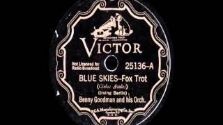 78 RPM: Benny Goodman & his Orchestra - Blue Skies (1935 version)