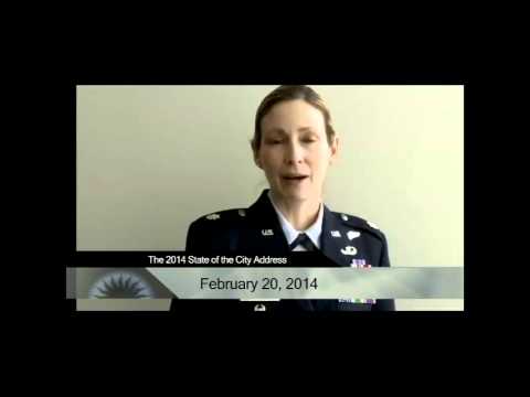 Alex Reed & Kim Campbell Introduce Mayor Chuck Reed at 2014 State of the City Address