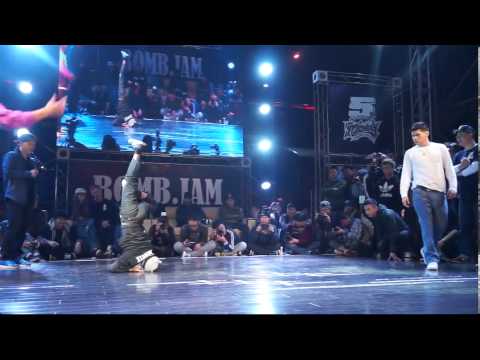 Narumi Shigekix vs Bboy Moy Lil John | BOMB JAM 2013 semifinal