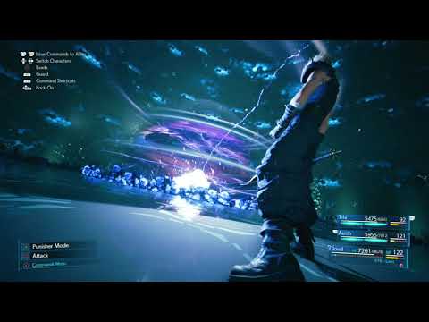 Bahamut - Megaflare attack scene | Final Fantasy VII Remake