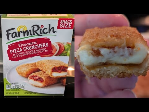 FARM RICH BREADED PIZZA CRUNCHERS