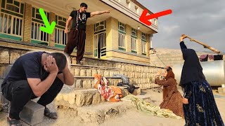 Download lagu 🔥 They tore up Behnam's house and car! They also kicked out his mother 😱 mp3