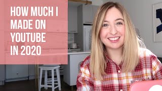 How Much I Made on YouTube in 2020 (Engineering Channel)