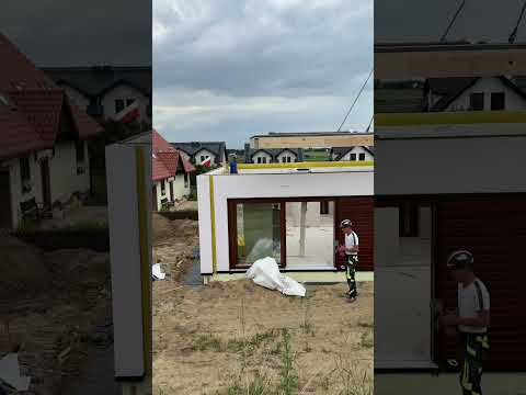 Dom w 8 godzin-zobacz jak powstaje !