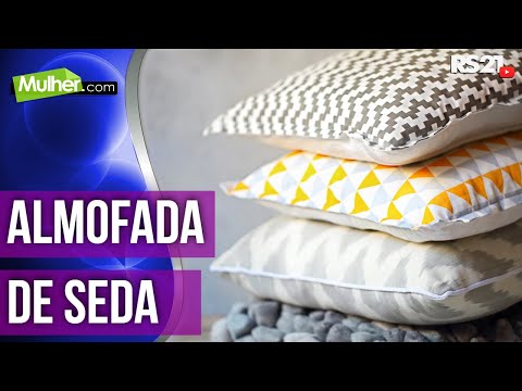 Learn how to make a silk pillow | Mulher.com | 07/22/2015 | Part 1/2