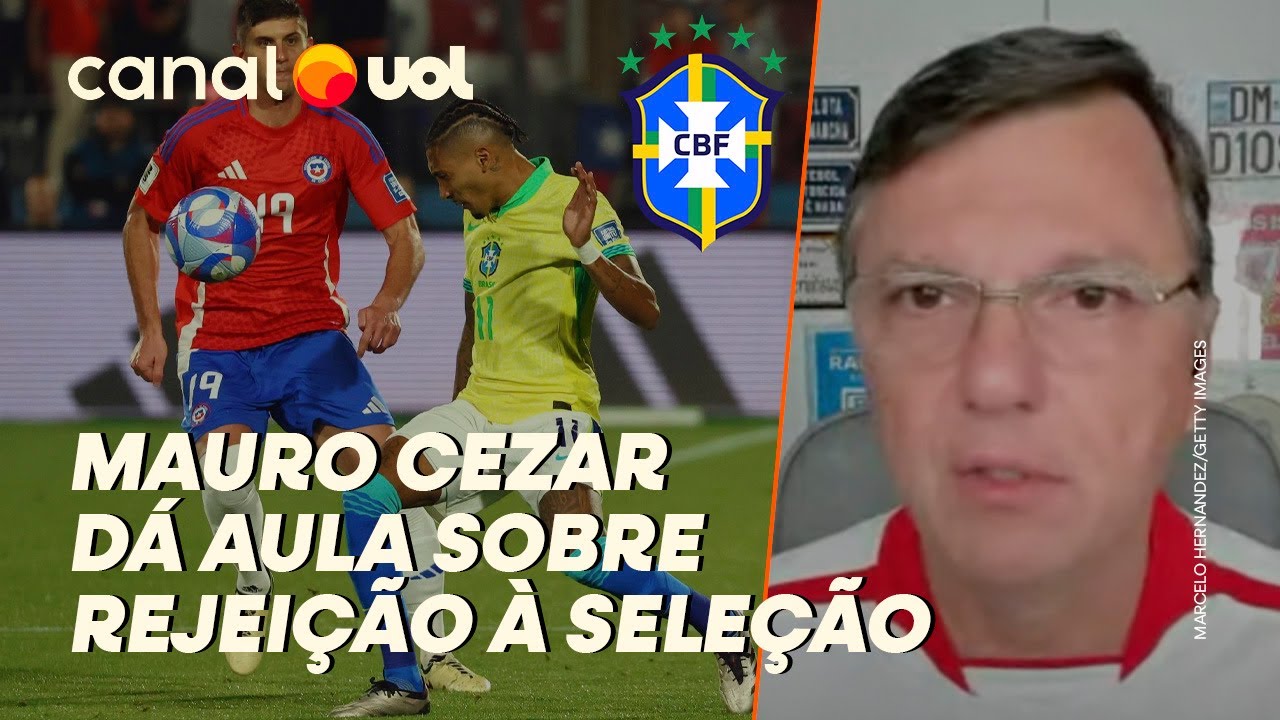 POR QUE A SELEÇÃO BRASILEIRA É REJEITADA? MAURO CEZAR DÁ O DIAGNÓSTICO COMPLETO!